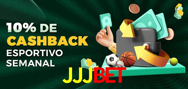 10% de bônus de cashback na JJJBET
